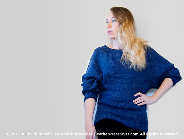 Levieva Drop Sleeve Raglan Pullover