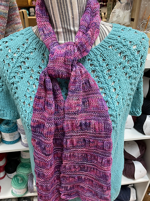 Fingering One Skein Scarf