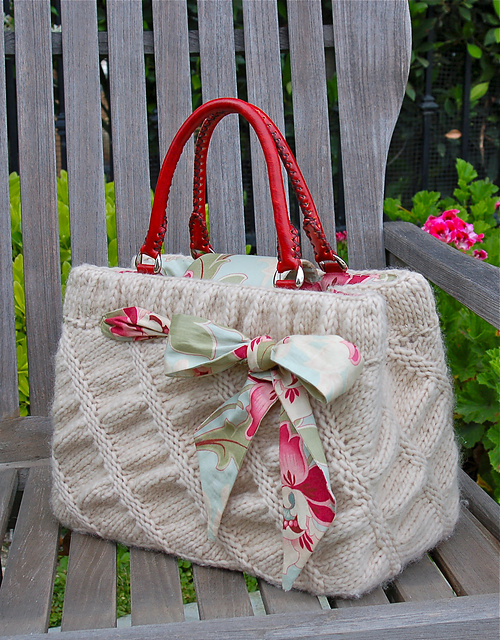 Oblique Ruched Bag