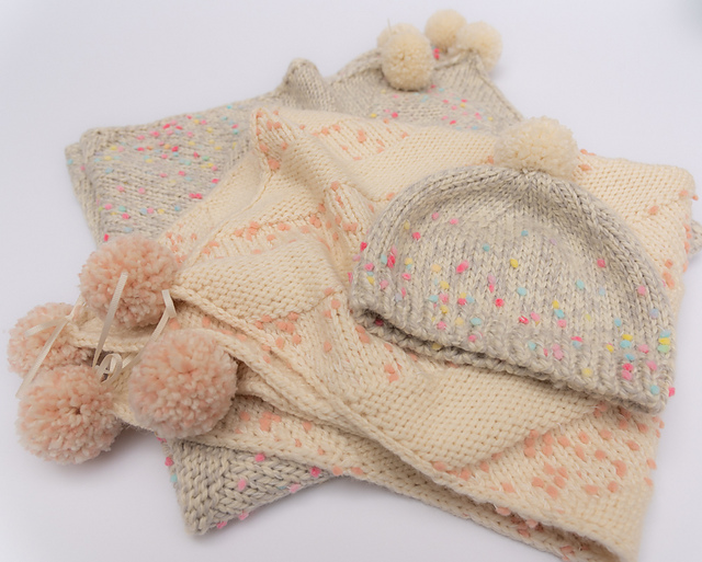 Tama Baby Blanket and Hat