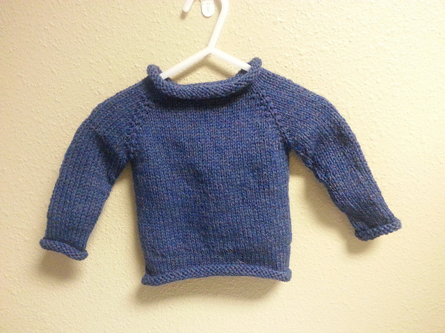 Newborn Pullover Sweater Pattern 