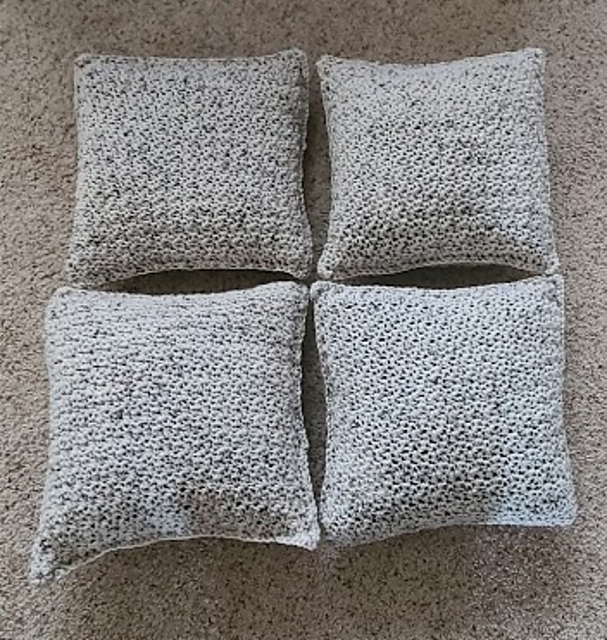 One Skein Throw Pillow Envelope Covers