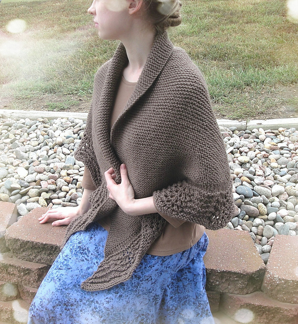 Latte Shawl