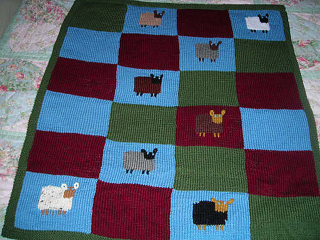#26 Counting Sheep Baby Afghan