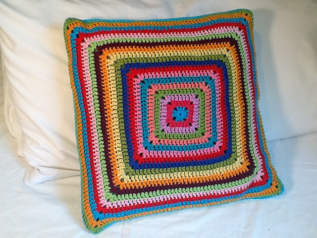 no seam granny square