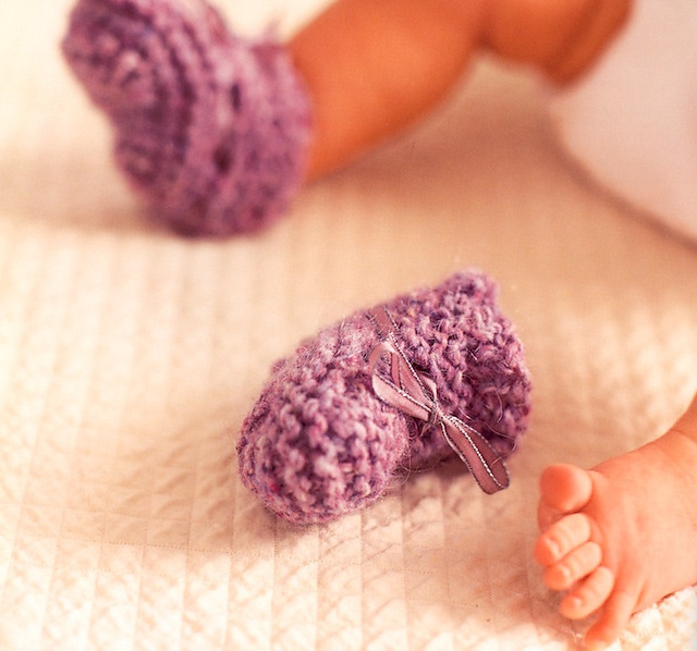 Cute-as-can-be Baby Booties