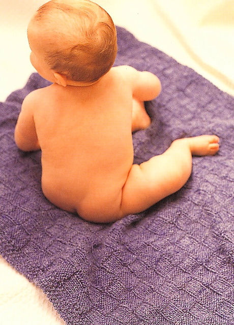 Basketweave Baby Blanket