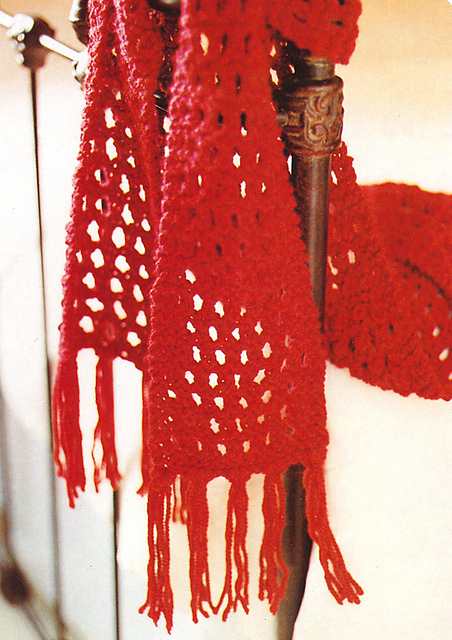 Openwork Scarf