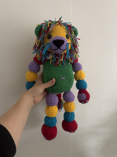 Rainbow Lion Toy