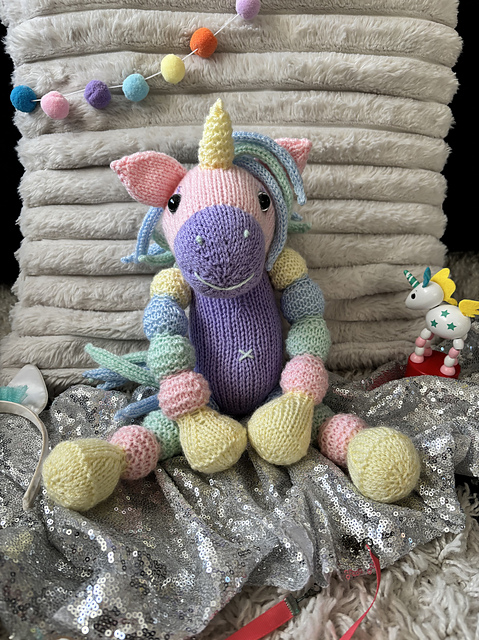 Rainbow Unicorn Toy