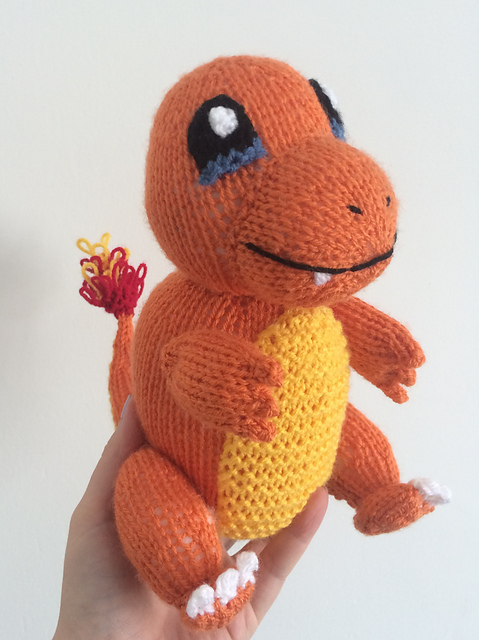 Charmander pokemon amigurumi
