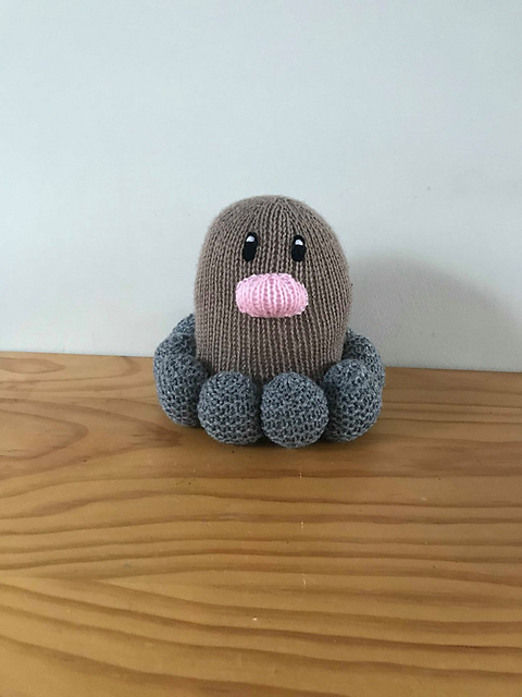 Diglett Pokemon Toy