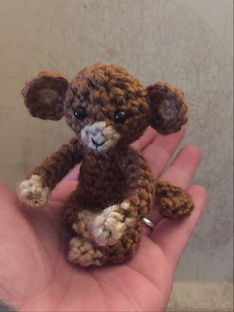 Tiny Bendable  monkey