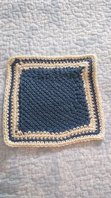 corner to corner dishcloth