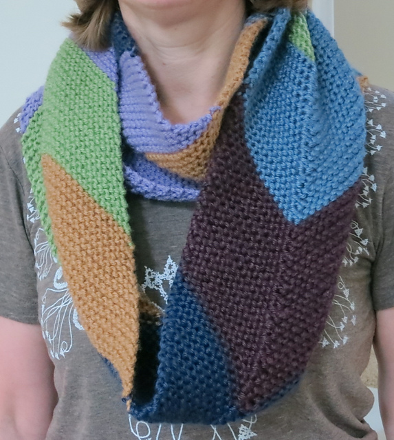 This Way Up! Chevron Cowl