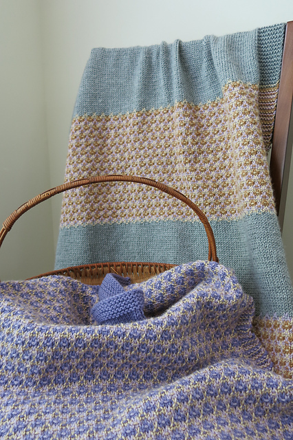 Colorful Mosaic Throw or Afghan