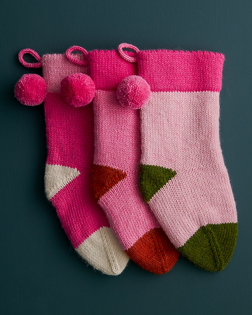 Sugar Plum Knit Stocking