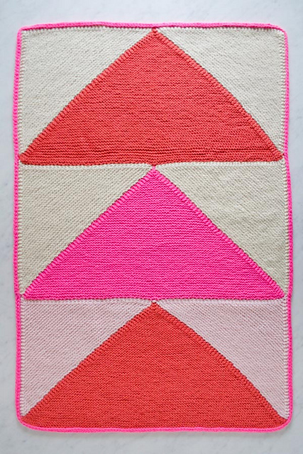 Flying Geese Baby Blanket