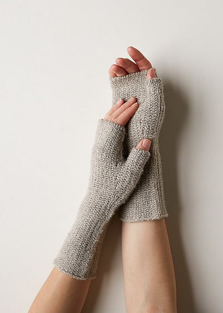 Slip Stitch Hand Warmers