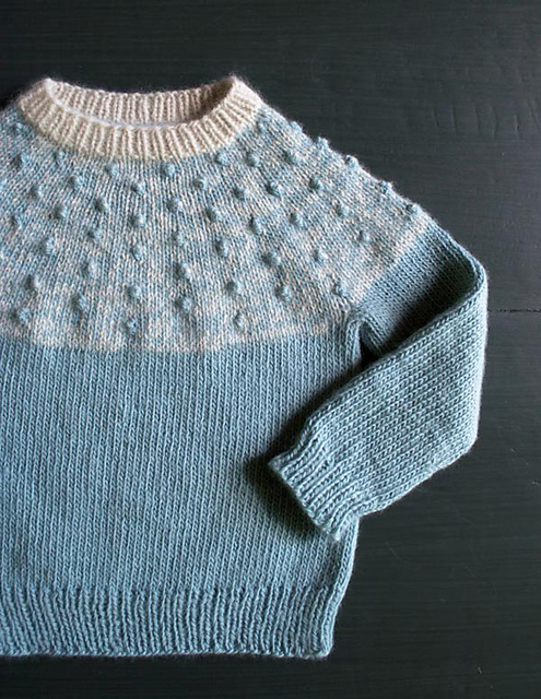 Bobble Yoke Sweater for Babies + Toddlers