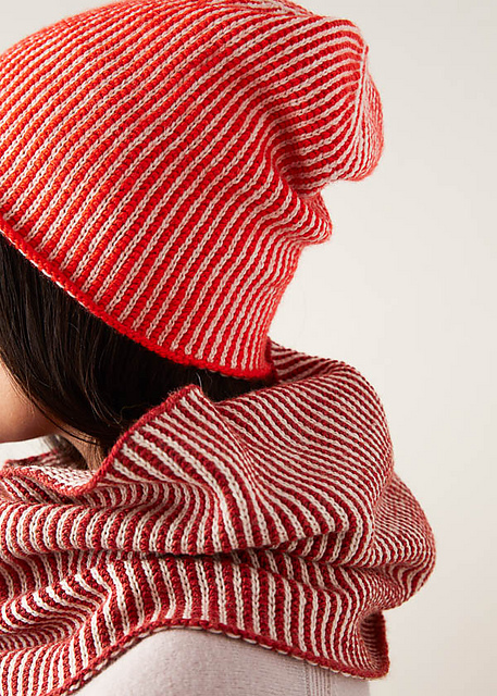 Corrugated Hat + Cowl