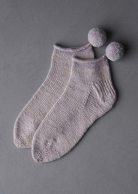 Pom Pom Mineral Socks