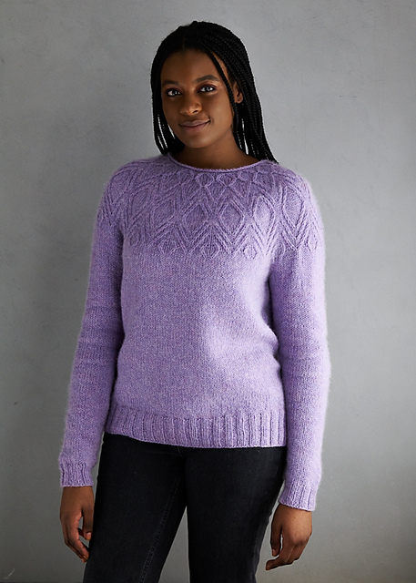 Ravelry: Quartz Pullover pattern by Andrea Cull
