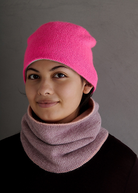 Reversible Hat + Cowl