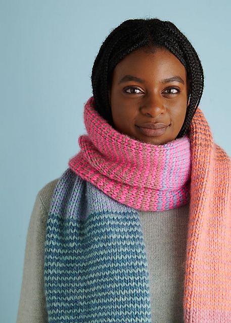 Ravelry: Stripey Tube Scarf pattern by Purl Soho