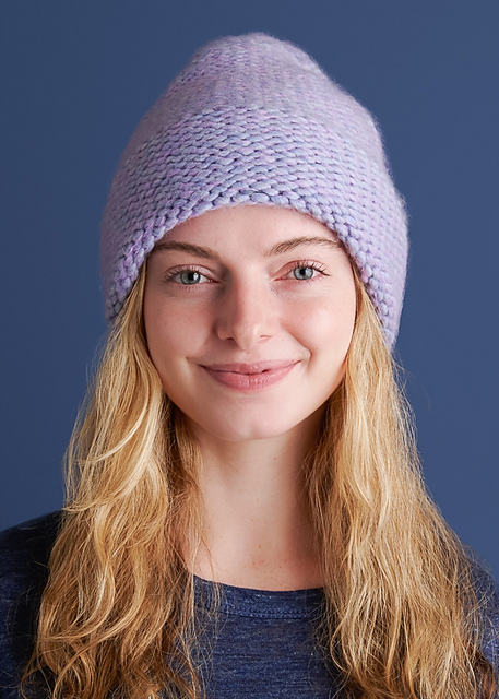 Purl-Side Hat
