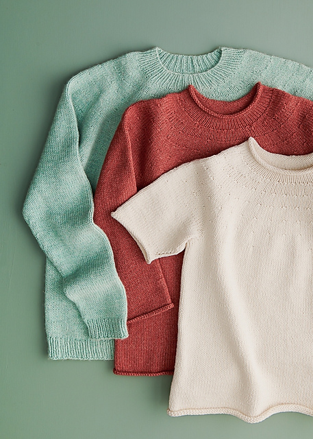 Ravelry Top Down Circular Yoke Pullover pattern by Purl Soho