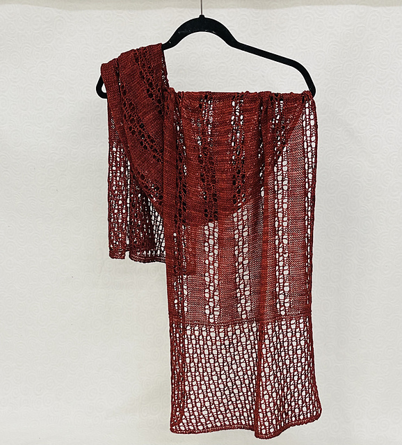Terracotta Stole