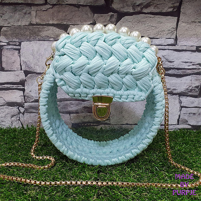 Crochet Clear Case Bag