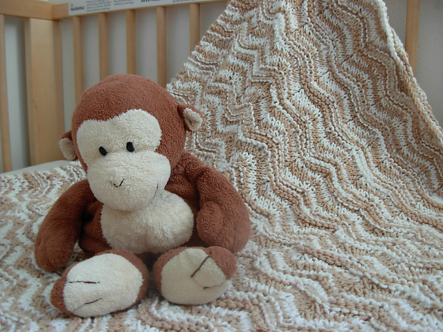 Wavy Baby Blanky