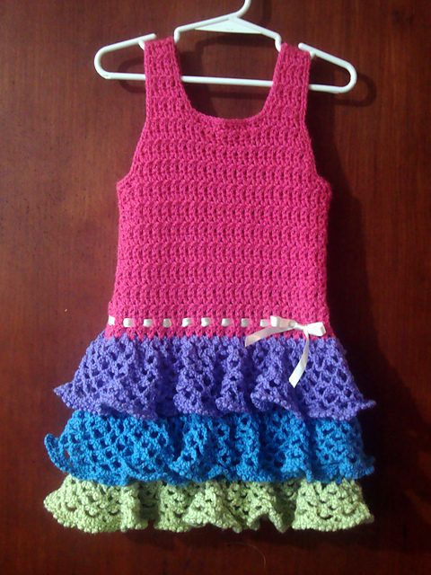 Rows o' Ruffles Dress