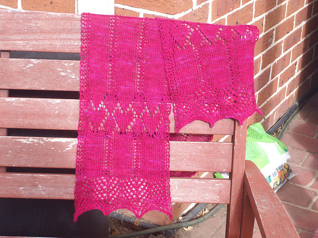 Cupid's Arrow Scarf & Shawl