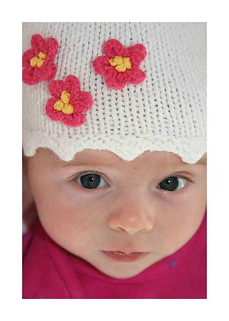 autumn's fleurs...a hat for baby