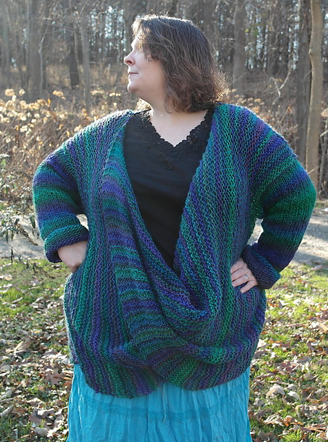 Layer It! Or The Simply Elegant Knit sweater