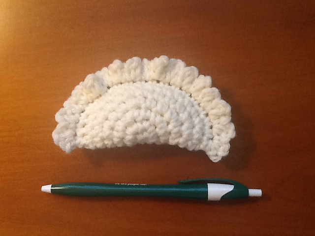 Crocheted Catnip Turnovers