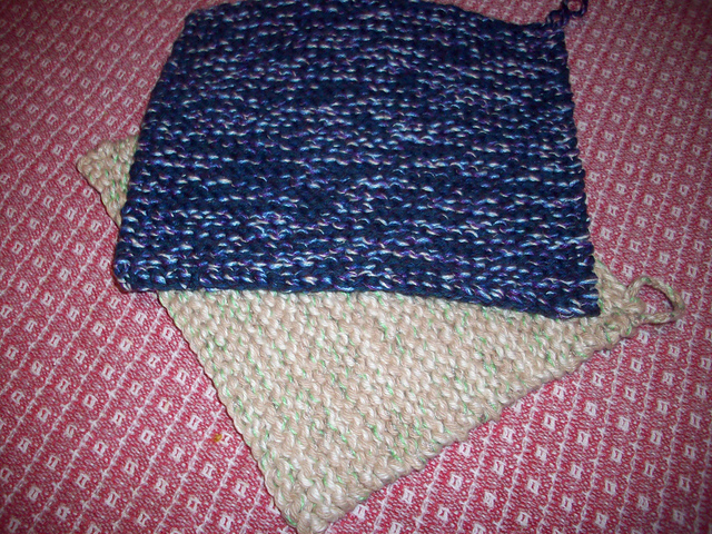 Cotton potholders