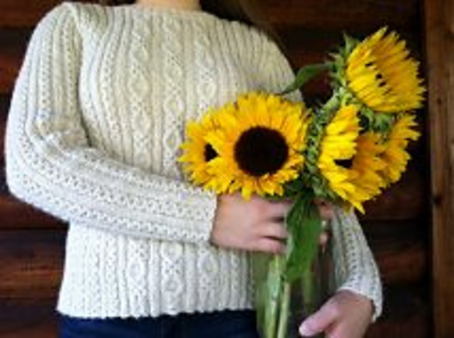 Connected Ladies' Cabled Pullover