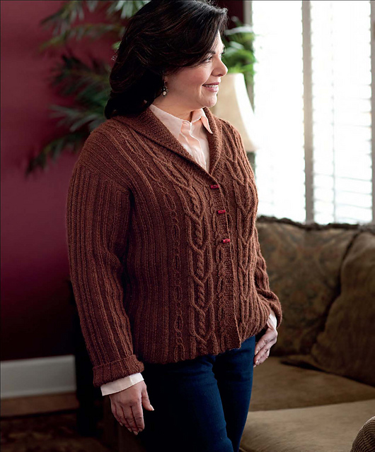 Waltham Cabled Cardigan