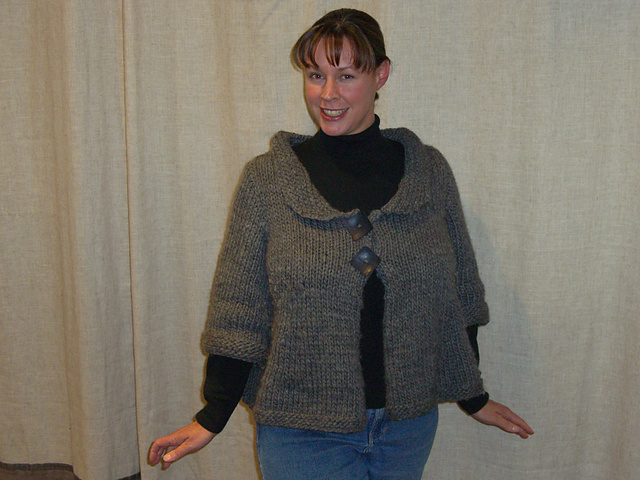 Knitted Swing Jacket