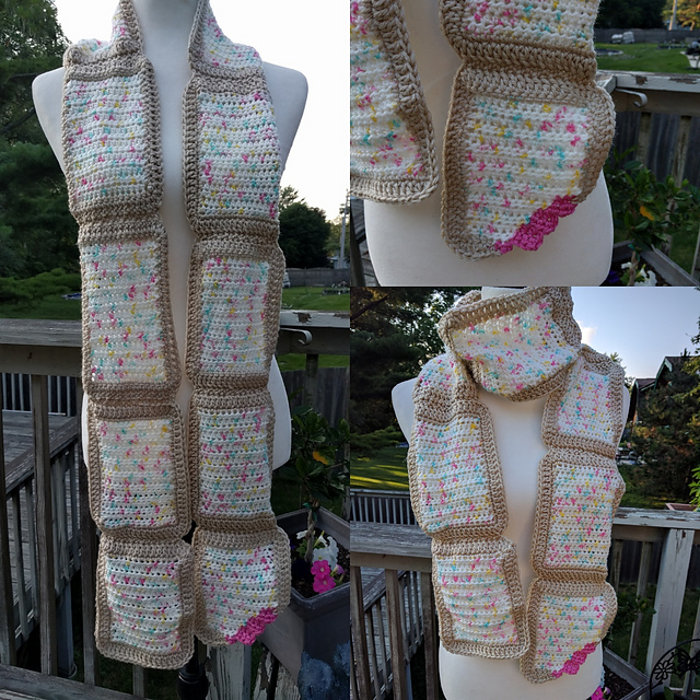 Strawberry Poptart Scarf