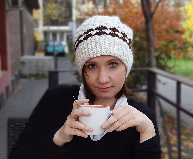 Cappuccino hat