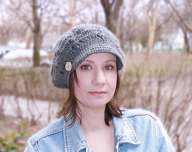 Springtime brimmed hat