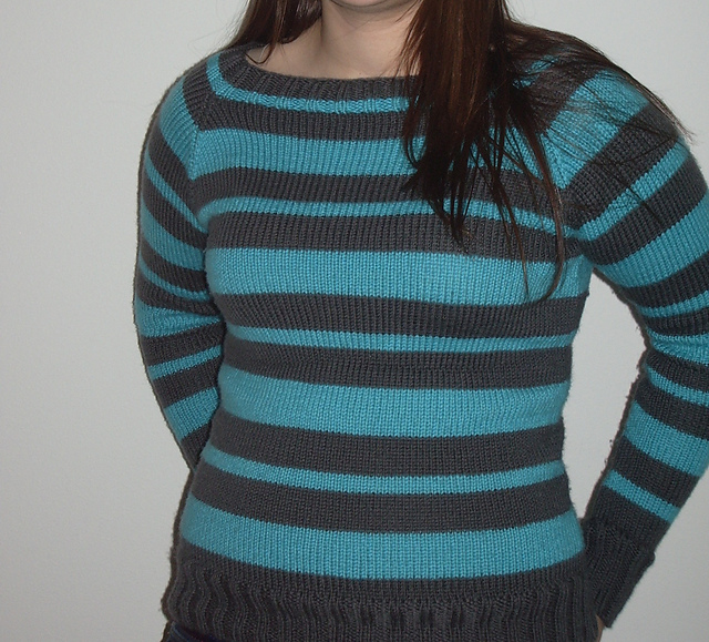 #21 Striped Crop Top