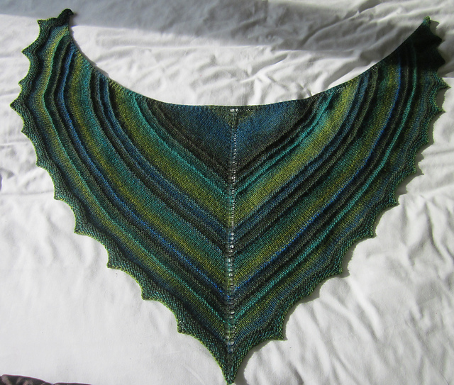 Trinity Ridge Shawl