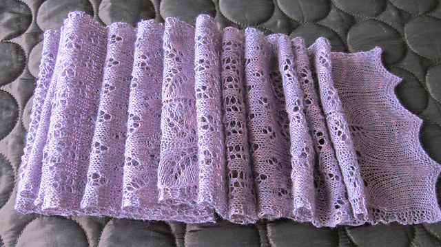Grandmothers Flower Garden Scarf
