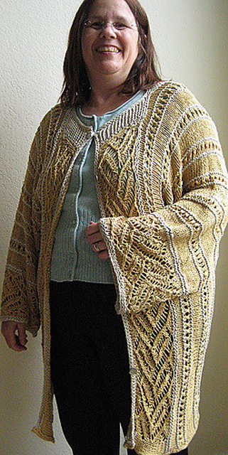 Lace Bordered Cardigan